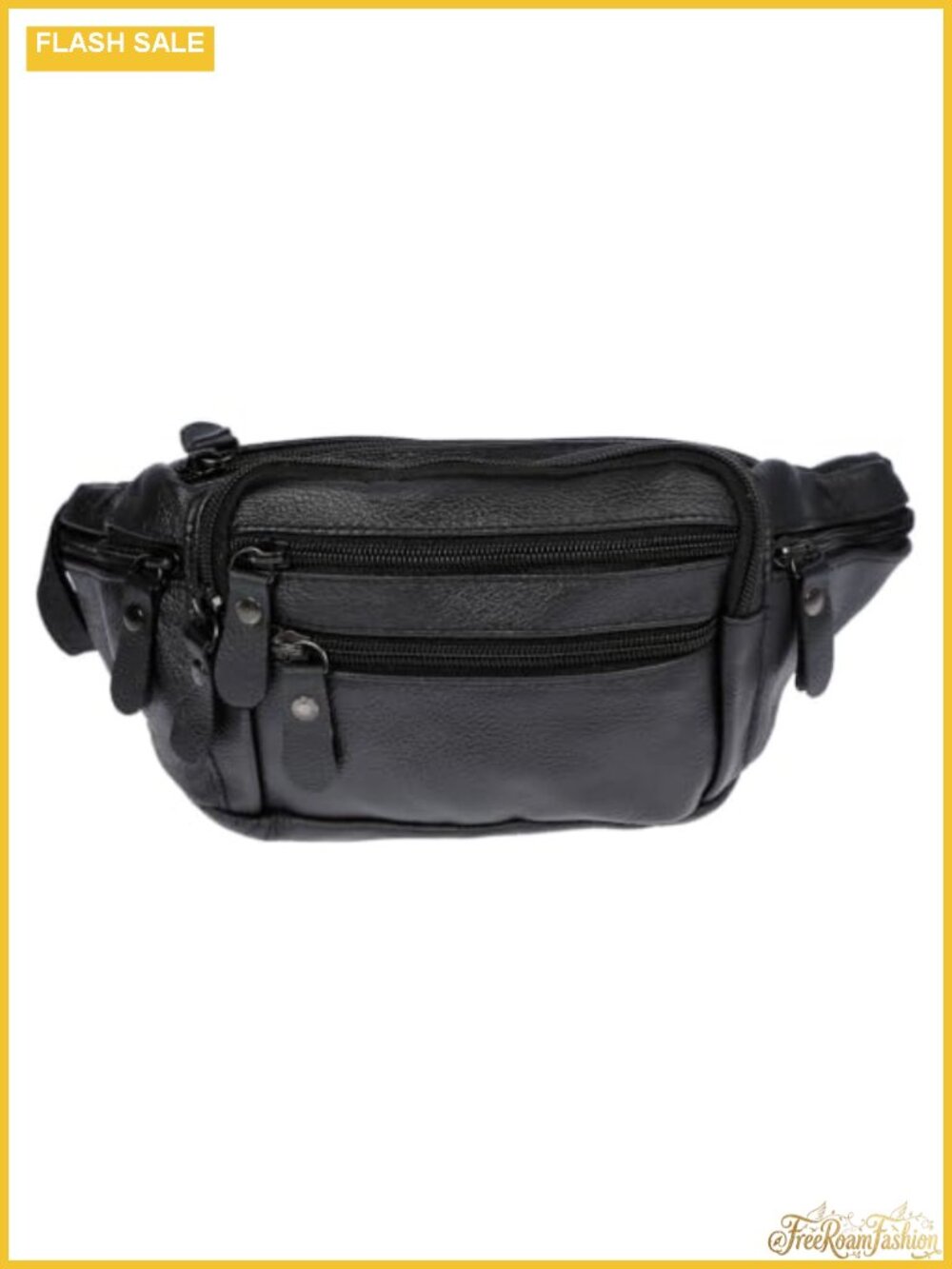 Leather Fanny Pack Waist Bag Hip Bag for Work and Leisure